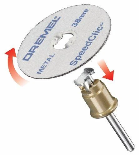 DREMEL Armuotas diskas D38mm, 5 vnt.