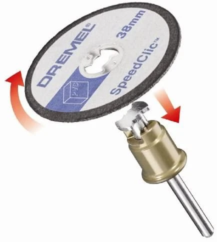 Dremel Plastmasės pjovimo diskas D=38, 5 vnt.