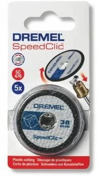 Dremel Plastmasės pjovimo diskas D=38, 5 vnt.