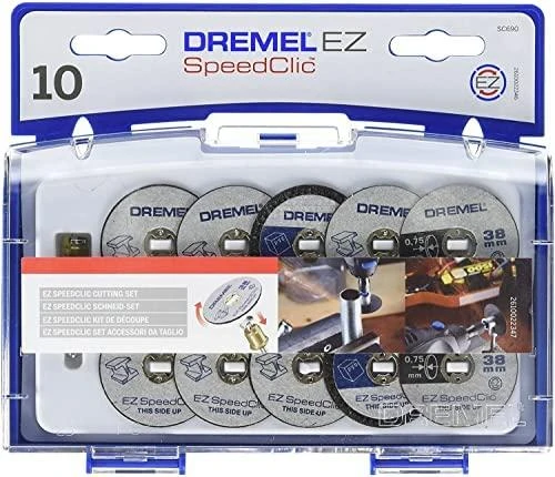 Dremel 11 dalių EZ SpeedClic priedų rinkinys