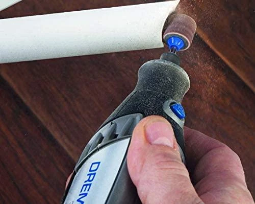 Dremel Šlifuojamasis būgnas su koteliu ir šlifavimo juosta