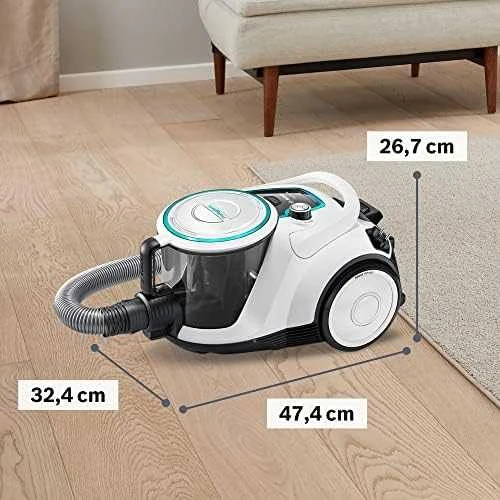 Dulkių siurblys Bosch Serie 6 BGC41XHYG, Bodenstaubsauger - baltas