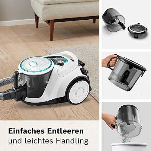 Dulkių siurblys Bosch Serie 6 BGC41XHYG, Bodenstaubsauger - baltas