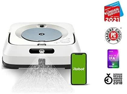 Grindų plovimo robotas iRobot Braava jet m6, Baltas