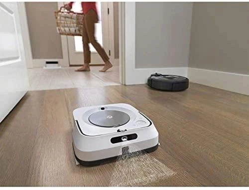 Grindų plovimo robotas iRobot Braava jet m6, Baltas