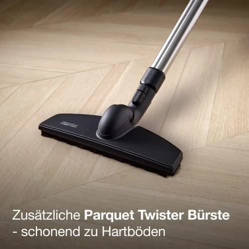 Miele Boost CX1 Parquet PowerLine cikloninis dulkių siurblys su Twister antgaliu