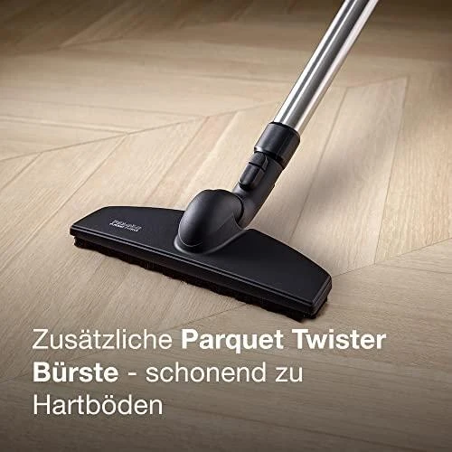 Miele Boost CX1 Parquet PowerLine cikloninis dulkių siurblys su Twister antgaliu