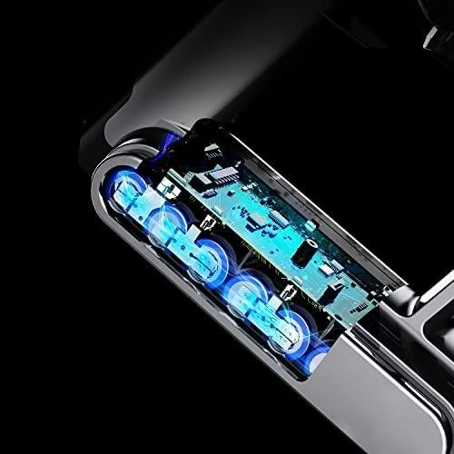 Puppyoo Dulkių Siurblys T12 Pro Rinse Crystal Pilkas