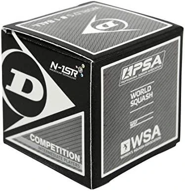 Skvošo kamuoliukas Dunlop COMPETITION 12-box
