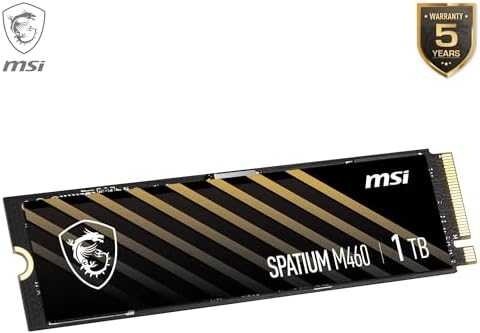 Kietasis diskas SPATIUM M460 PCIe 4.0 NVMe M.2 (1TB)