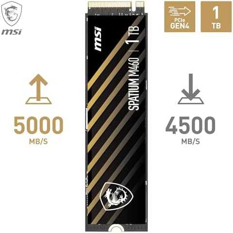 Kietasis diskas SPATIUM M460 PCIe 4.0 NVMe M.2 (1TB)