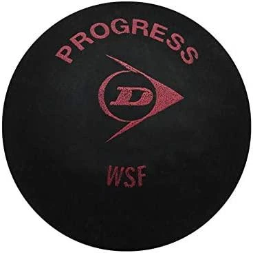 Dunlop Skvošo kamuoliukas Progress 3-blister,1raud.taš