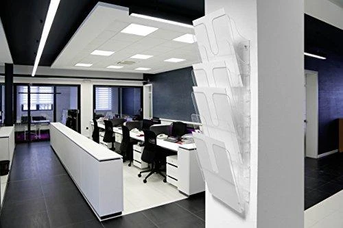 Flexiplus A4 laikiklis biuro sienos kolonoje