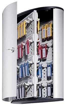 Durable DURABLE Schlüsselkasten Key Box 72 für 72 Schlüssel sidabrinis