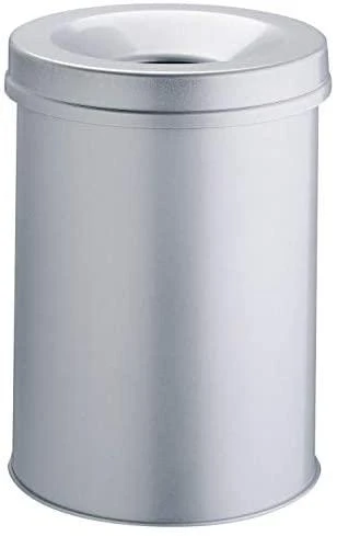 Šiukšliadėžė Durable 15L sidabrinė (330523)