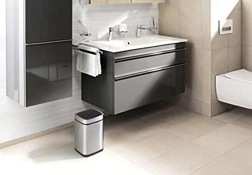 Šiukšliadėžė Durable bezdotykowy sidabrinė (342023)