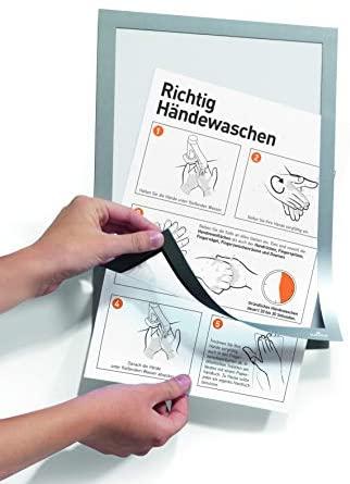 DURABLE Inforahmen Duraframe Magnetic A4 5 Stück oranžinis