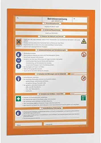 Durable Patvarus Magnetrahmen Duraframe A3 Großpck 6er Btl sidabras