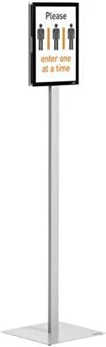 Durable STOJAK PODŁOGOWY A4 DURABLE INFO STAND BASIC ANTRACYTOWY 1szt.