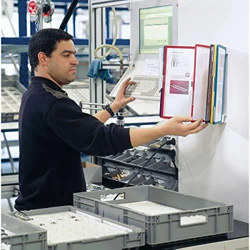 Dokumentų laikiklis Durable Vario, plastikinis, pakabinamas, 10 vnt.