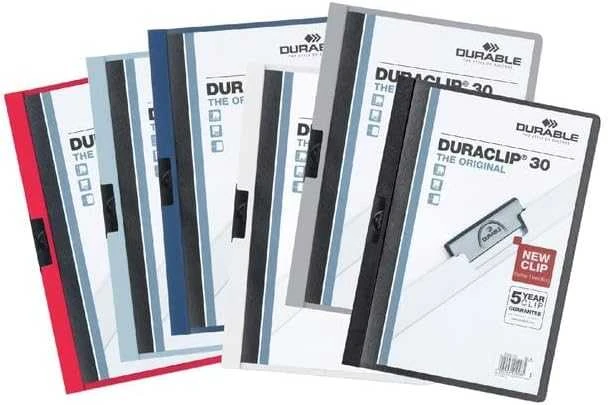 Aplankas su spaustuku DURABLE DURACLIP® 30, A4