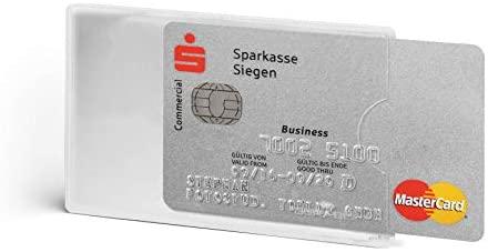 Laikiklis Durable DĖKLAS NA KARTĘ Z OCHRONĄ RFID DURABLE SREBRNE 1szt.
