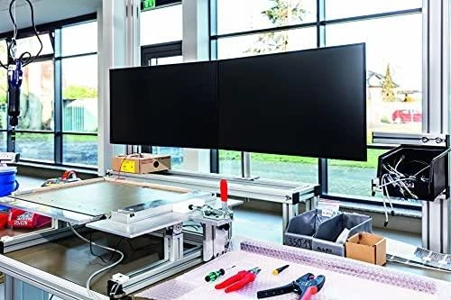 Durable Patvarus Laikiklis biurkovy na 2 monitory 21'' - 27'' Pro (508523)