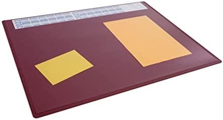 Durable DURABLE Schreibunterlage PP mit Jahreskaleder 650x500cm raudona