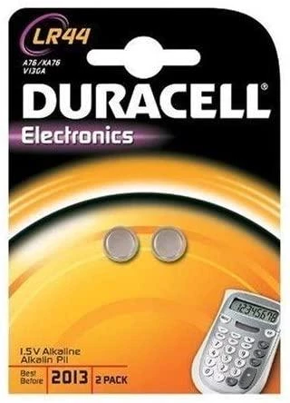 Duracell LR44 Vienkartinė baterija Šarminis