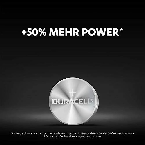 Duracell LR44 Vienkartinė baterija Šarminis