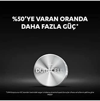 Duracell LR44 Vienkartinė baterija Šarminis