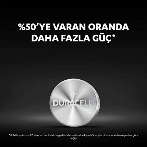 Duracell LR44 Vienkartinė baterija Šarminis