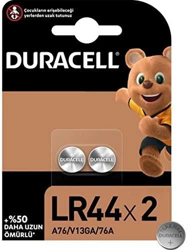 Duracell LR44 Vienkartinė baterija Šarminis
