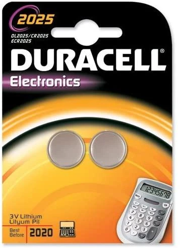 DURACELL CR2025 elementai