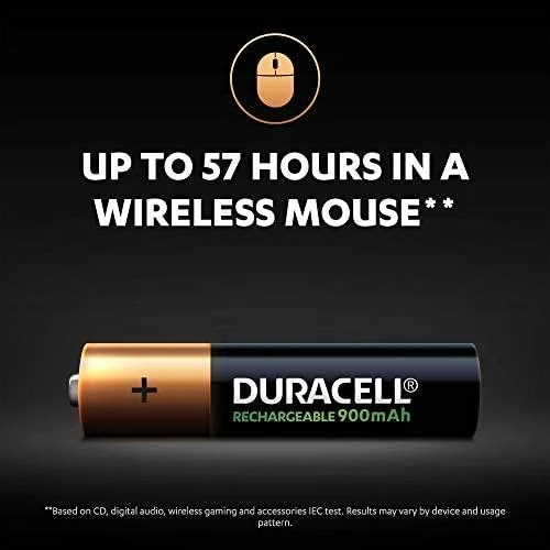 Duracell StayCharged AAA (4pcs) Įkraunama baterija Nikelio-metalo hidridas (NiMH)