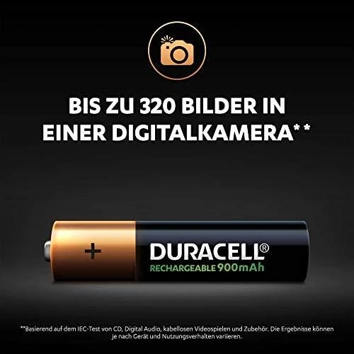 Duracell StayCharged AAA (4pcs) Įkraunama baterija Nikelio-metalo hidridas (NiMH)