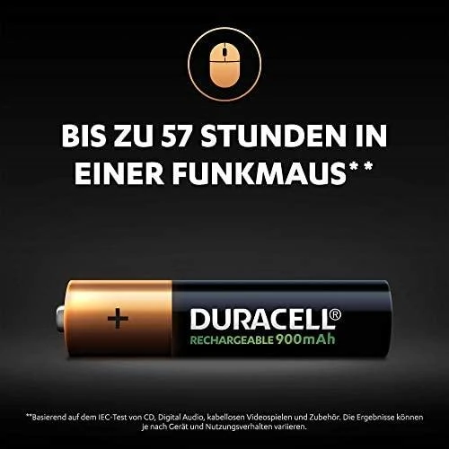 Duracell StayCharged AAA (4pcs) Įkraunama baterija Nikelio-metalo hidridas (NiMH)