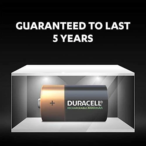 Baterija - Duracell C 3000mAh Įkraunama 2 Pakuotėje