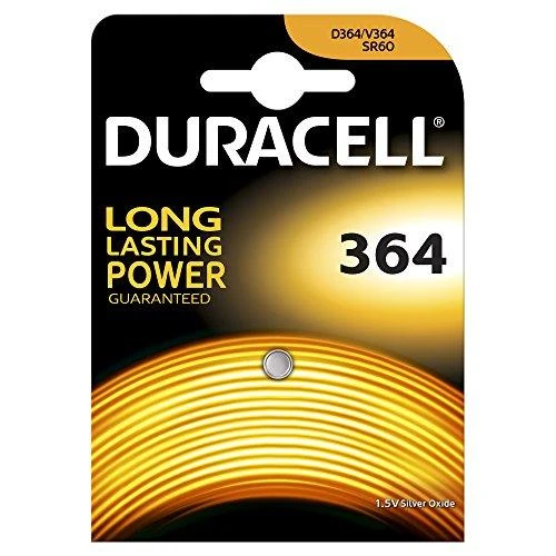 Duracell 364 sagos formos baterija pakuotėje
