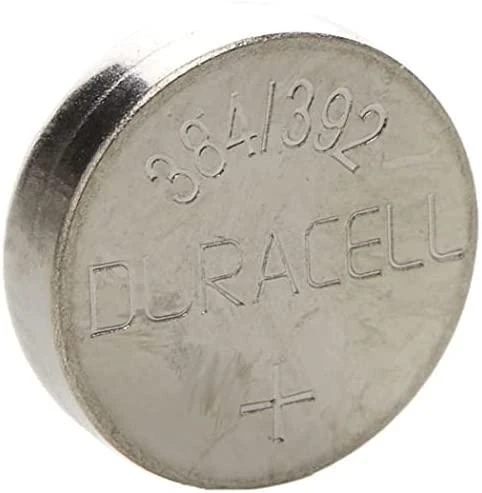 Duracell 392/384 buitinė baterija Vienkartinė baterija Sidabro oksidas (S)