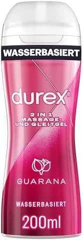 Durex Play Intimate Guarana 2in1 masažo gelis/lubrikantas (200 ml)