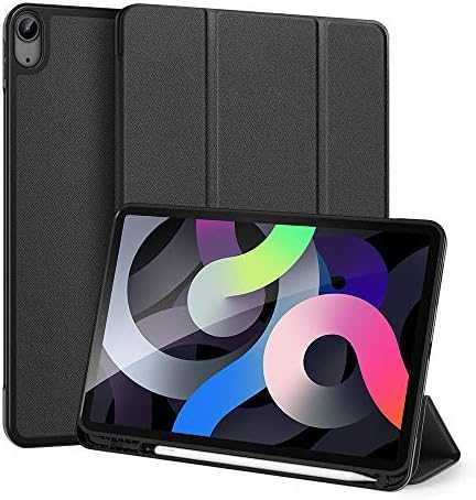 Dėklas Dux Ducis Domo Apple iPad Air 4/5/6/7/M4 2020/2022/2024/2025/2026 10.9/11 juodas