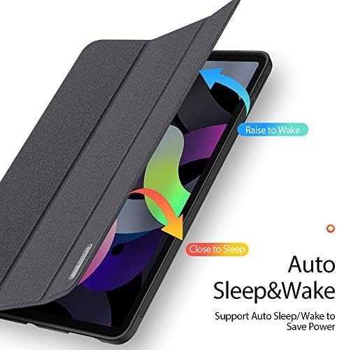Dėklas Dux Ducis Domo Apple iPad Air 4/5/6/7/M4 2020/2022/2024/2025/2026 10.9/11 juodas