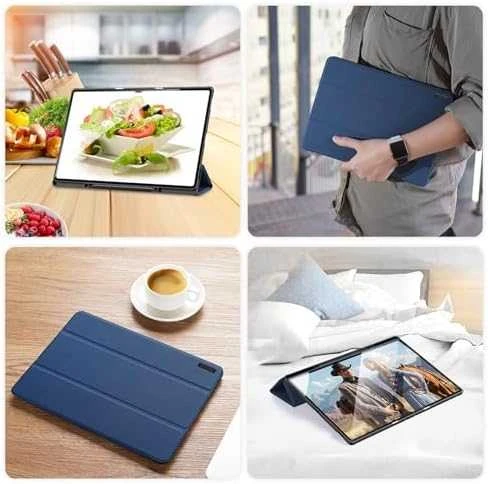 Dėklas Dux Ducis Domo Samsung X920 Tab S10 Ultra tamsiai mėlynas