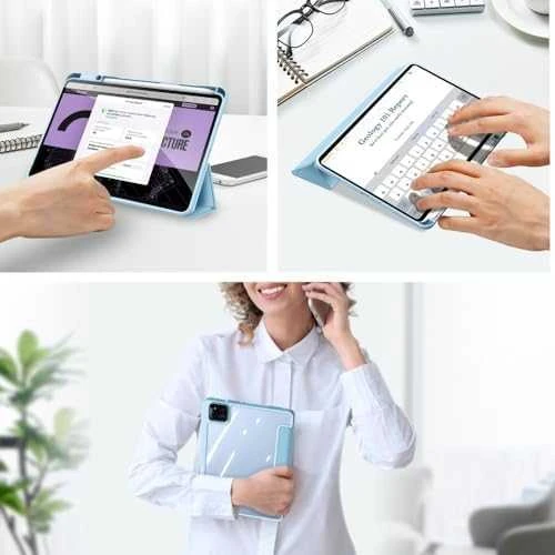 Dėklas Dux Ducis Toby Xiaomi Pad 8/7/7 Pro mėlynas