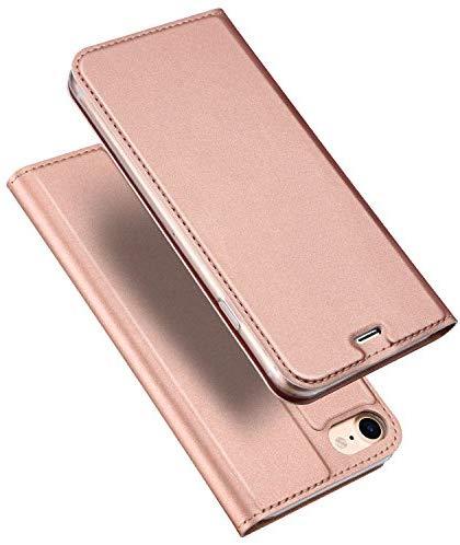 DUX DUCIS Skin Pro knygos formos dėklas „iPhone SE“ / „5S“ / „5“ – rožinis