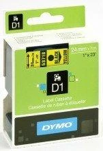 Juostelė DYMO D1 24mm x 7m, juoda ant geltono / S0720980 53718