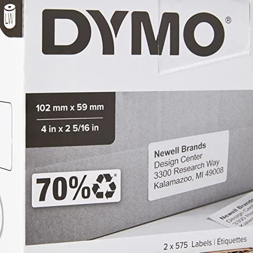 DYMO didelės talpos didelis siuntimas 102x59 mm (2 ritiniai) S0947420