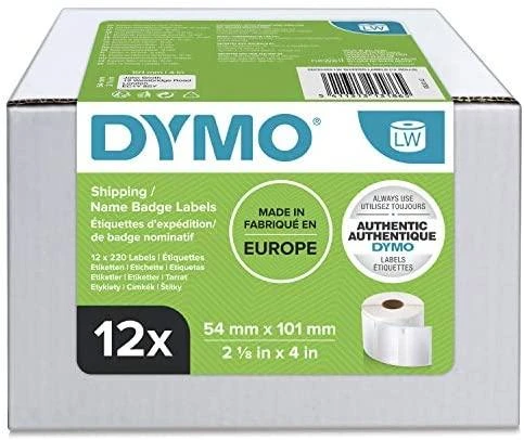 DYMO Etiketės 54 x 101mm / Rinkinys (2093092) - 6 vnt.