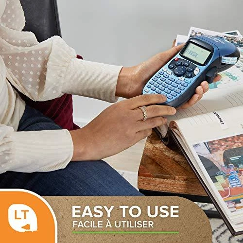 DYMO S0721730 etikečių juostelė Juoda metalo spalvos fone